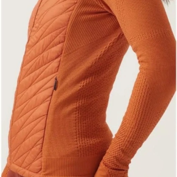 Athleta Flurry Force jacket orange size XS.  EUC - Picture 2 of 2
